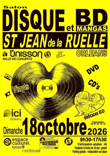 salon disques et BD St jean de la ruelle
