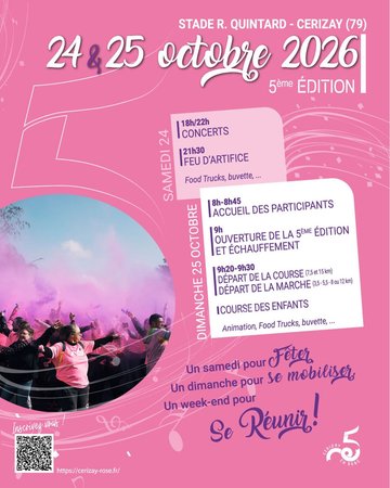 Octobre Rose - Cerizay en rose