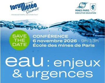 CONFÉRENCE : EAU - ENJEUX & URGENCES