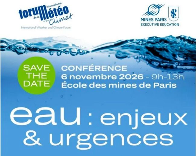 CONFÉRENCE : EAU - ENJEUX & URGENCES