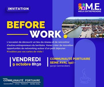 BEFORE WORK (92) - 9 octobre à 8h30