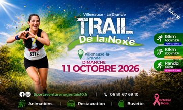 Le Trail de la Noxe revient à Villenauxe-la-Grande !