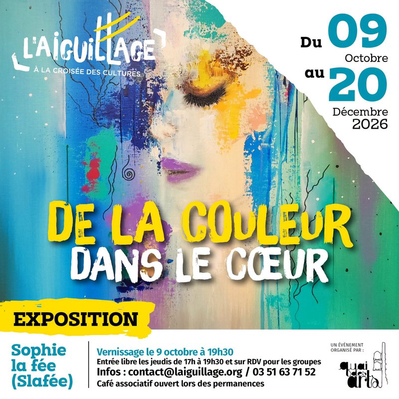 Exposition - De la couleur dans le coeur