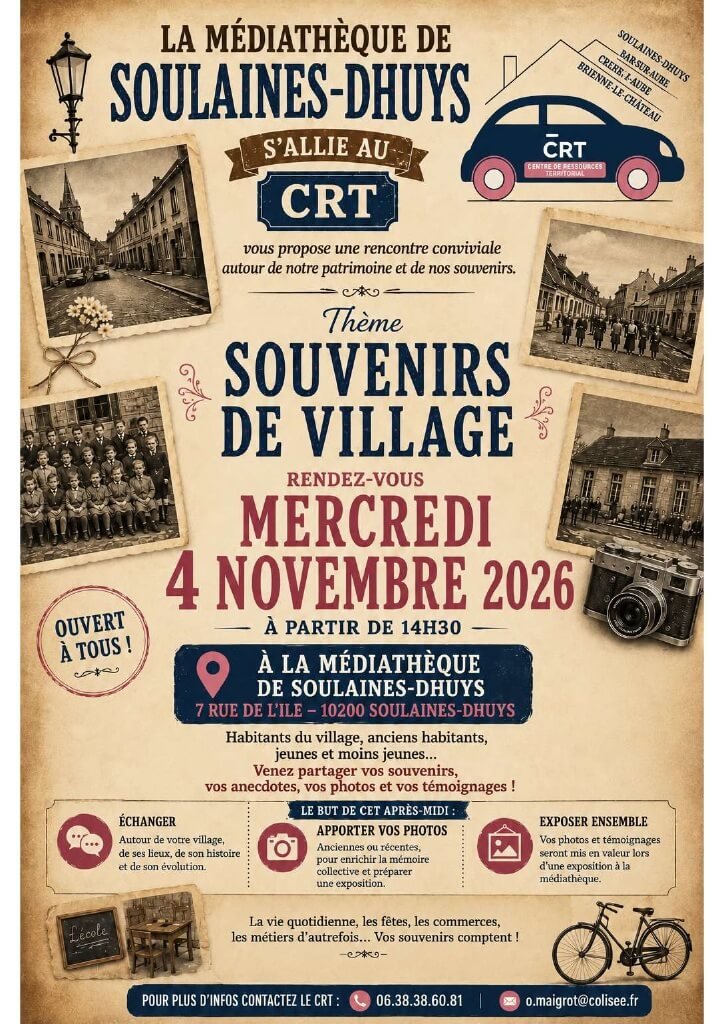 Après-midi "Souvenirs de village"