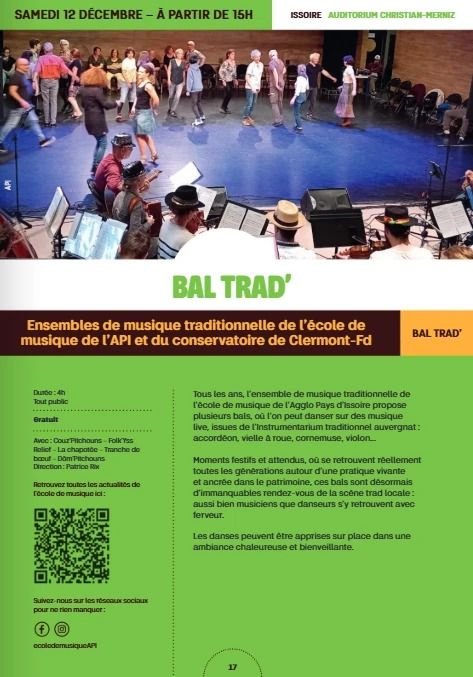 Bal trad' de l'école de musique de l'API