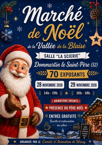 Marché de Noël de la Vallée de la Blaise