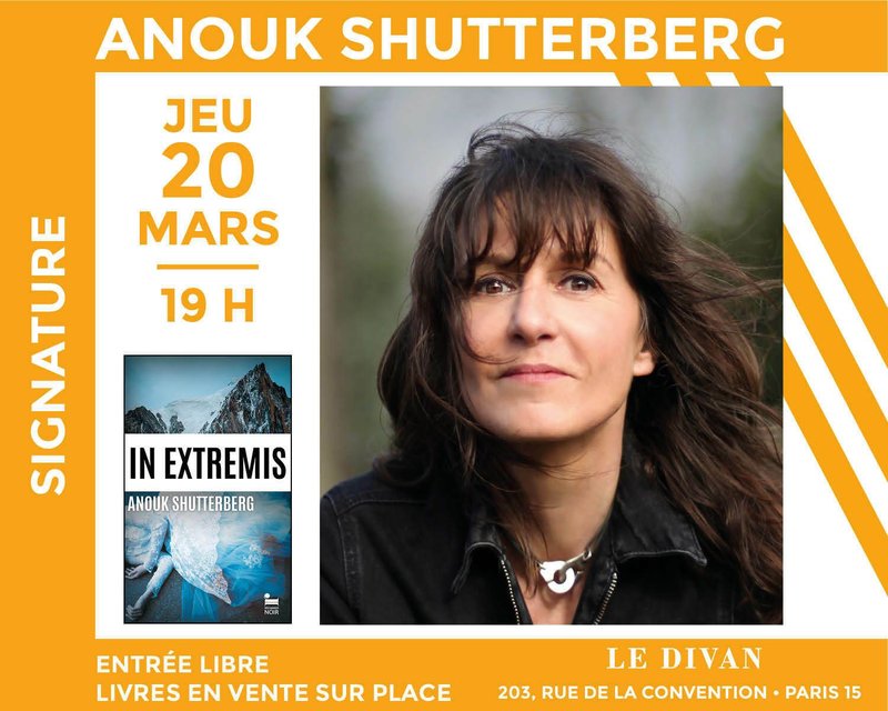 Anouk Shutterberg signe son roman policier « In Extremis »