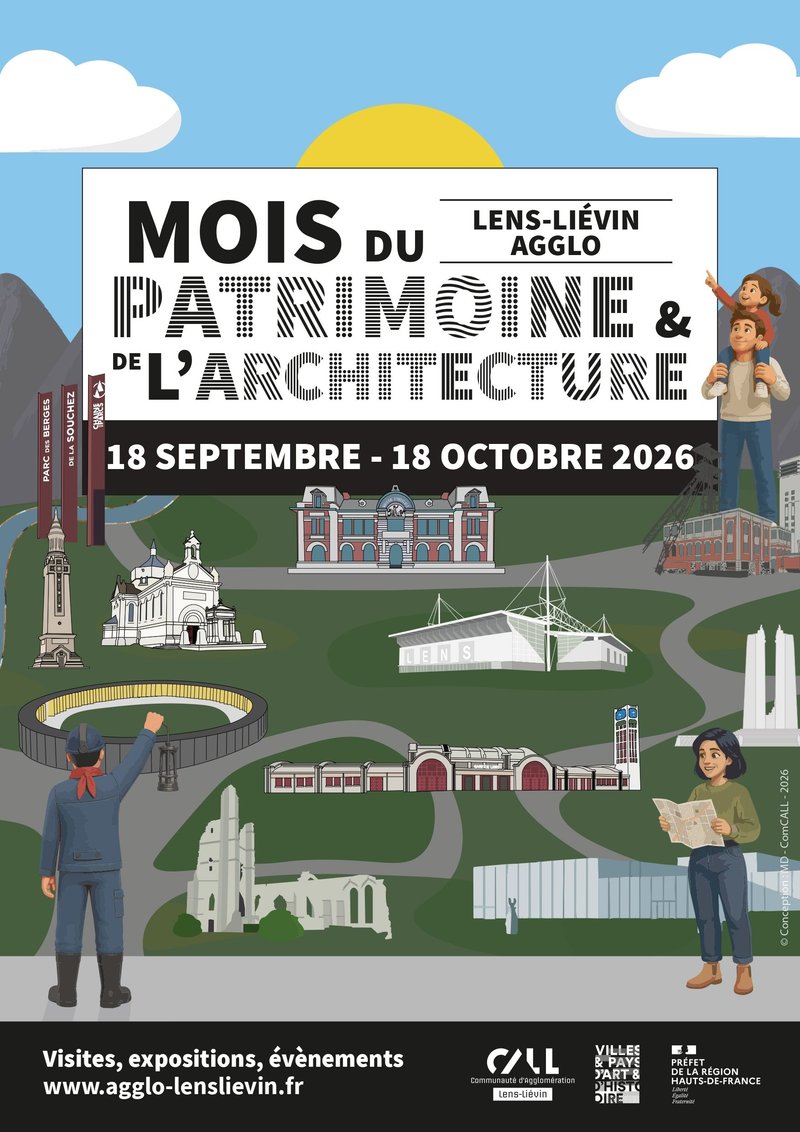 Visites à la Maison syndicale des mineurs de Lens