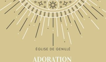 Adoration du Saint Sacrement à l'église de Genillé
