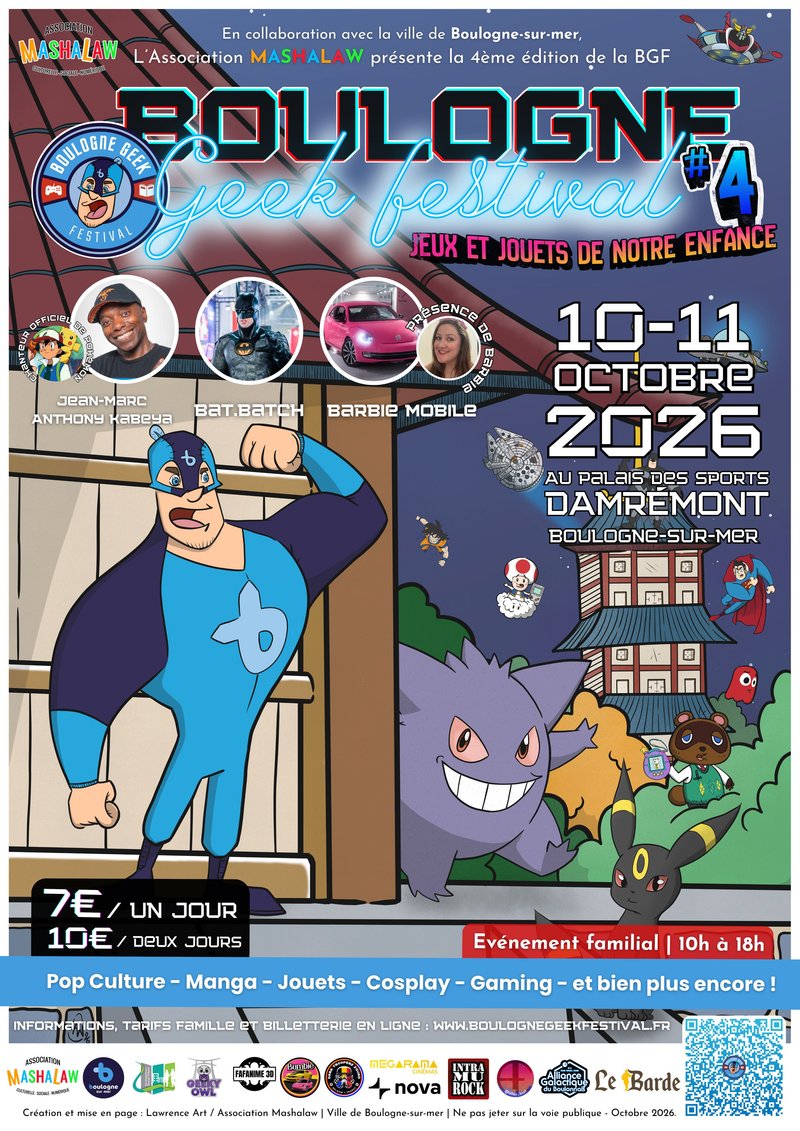 Boulogne Geek Festival #4 - 2026