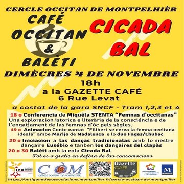 Café occitan à la Gazette café