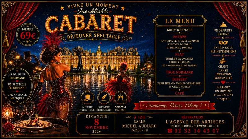 CABARET / Déjeuner-Spectacle