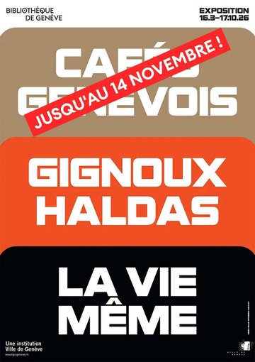 Cafés genevois: la vie même