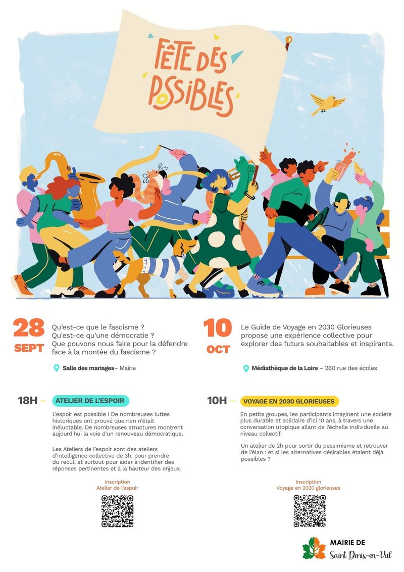 Fête des possibles : atelier de l'espoir