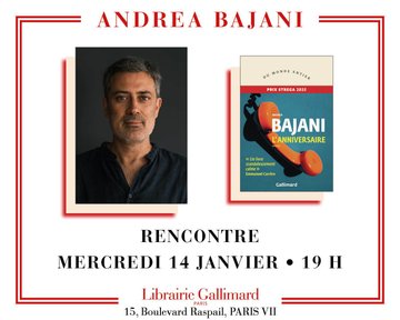Andrea Bajani présente « L'Anniversaire »