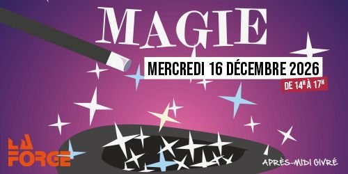 Votre espace patinoire accueille un magicien le mercredi 16 décembre 2026 de 14h à 17h00