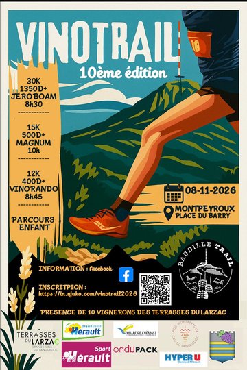 Vinotrail 8 novembre 2026