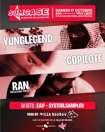 SUMCASE #1 - CARTE BLANCHE REDLINE RECORDS ( YUNGLEGEND/COPILOTE/RAN... )