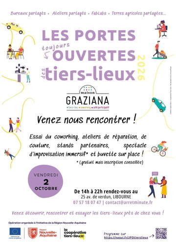 Les portes ouvertes des tiers lieux
