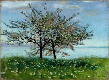 Viens découvrir comment dessiner des fleurs à la manière du peintre suisse Ferdinand Hodler !