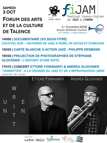 FFIJAM à Talence le samedi 3 octobre 2026