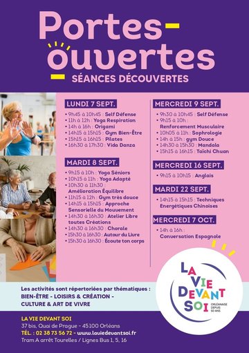 PORTES OUVERTES "LA VIE DEVANT SOI"