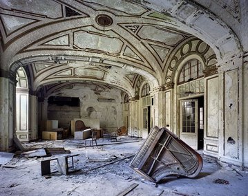 Exposition de Yves Marchand et Romain Meffre, Les Ruines de Détroit, 20 ans après - Polka Galerie