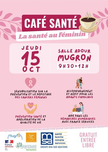 Café Santé : la santé au féminin