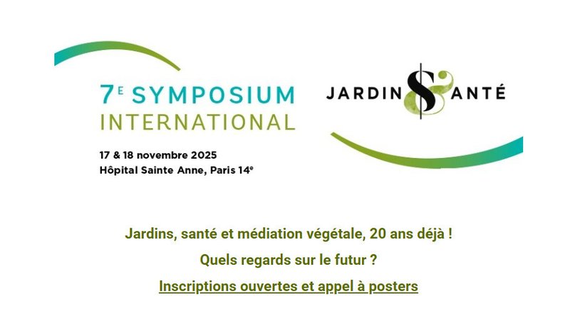 7e symposium international Jardins & Santé