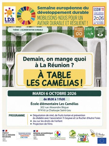 À table les Camélias !