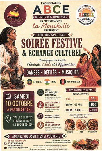 Soirée festive et échange culturel