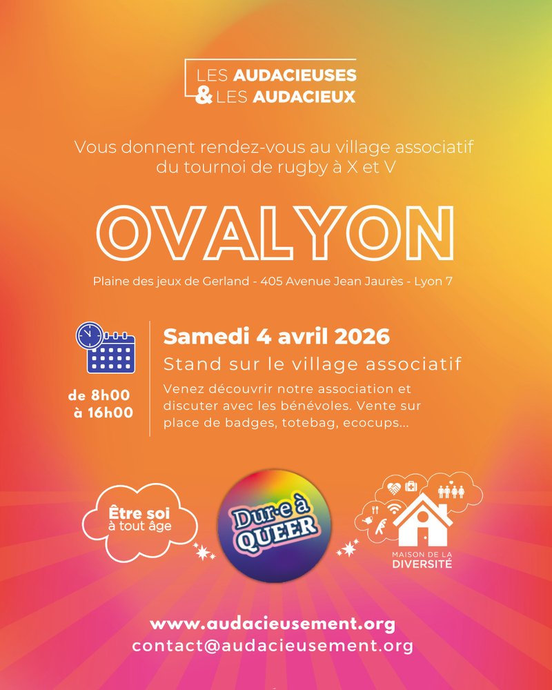[Lyon] Rendez-vous sur le village associatif d'Ovalyon 2026