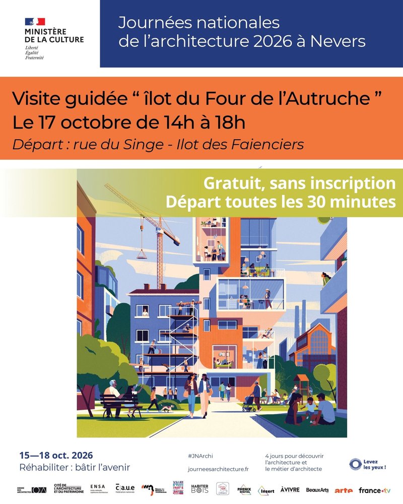 Visite guidée : « îlot du Four de l'Autruche »