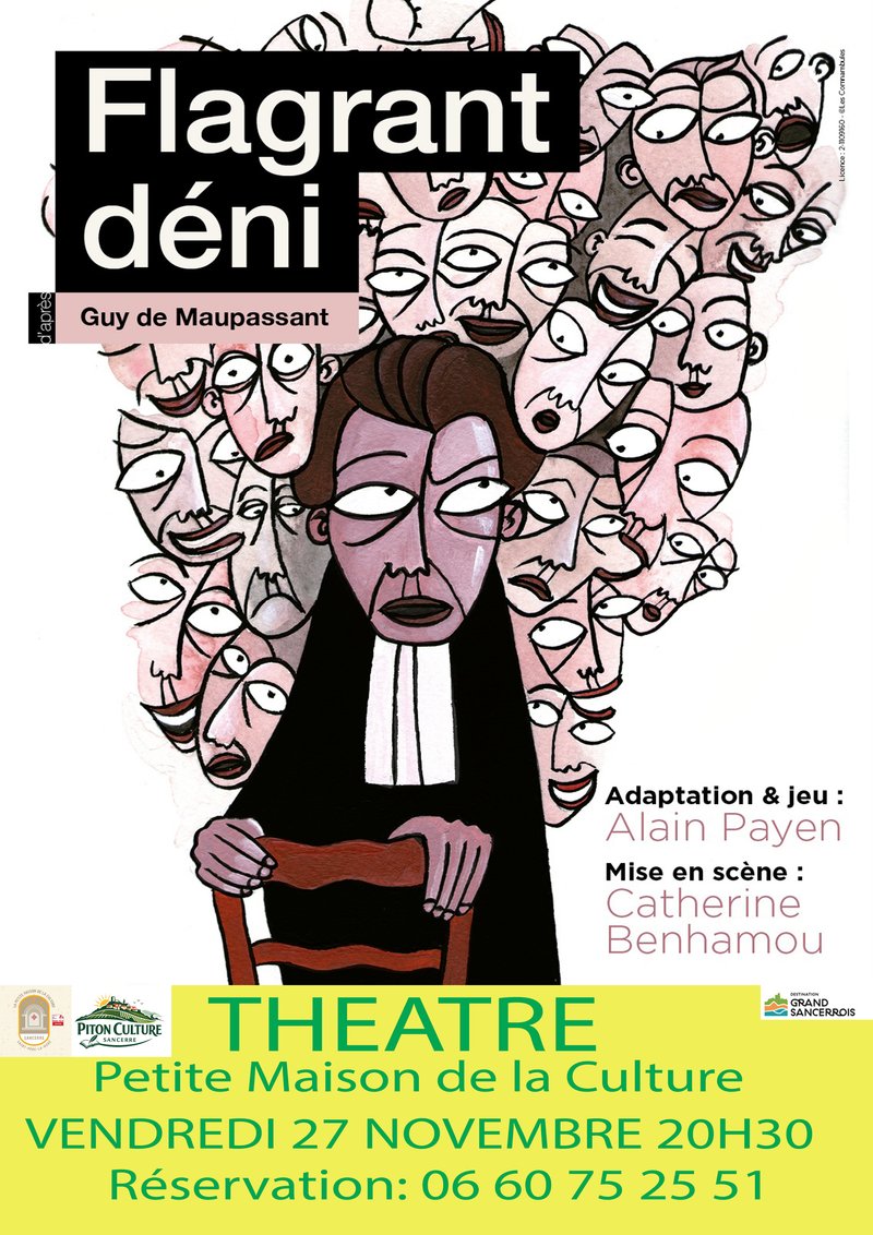 [Théâtre]: FLAGRANT DENI d'après MAUPASSANT