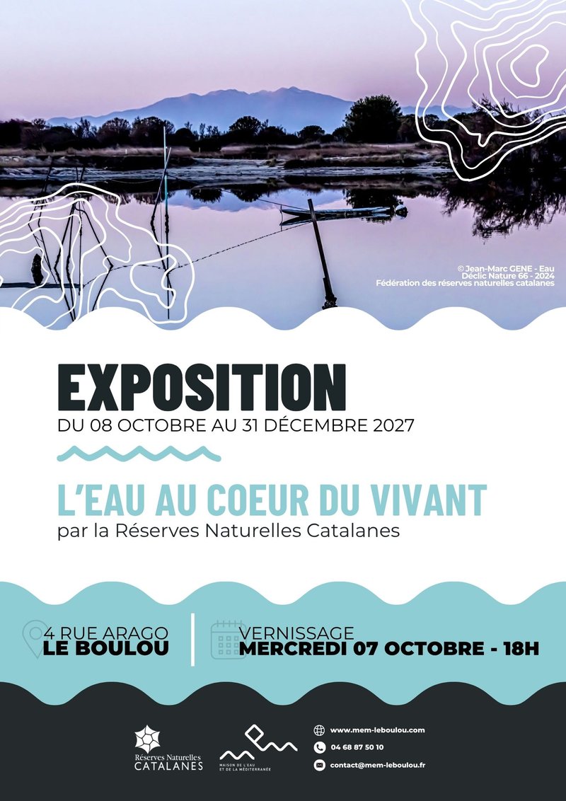 EXPOSITION PHOTO "L’EAU AU CŒUR DU VIVANT"