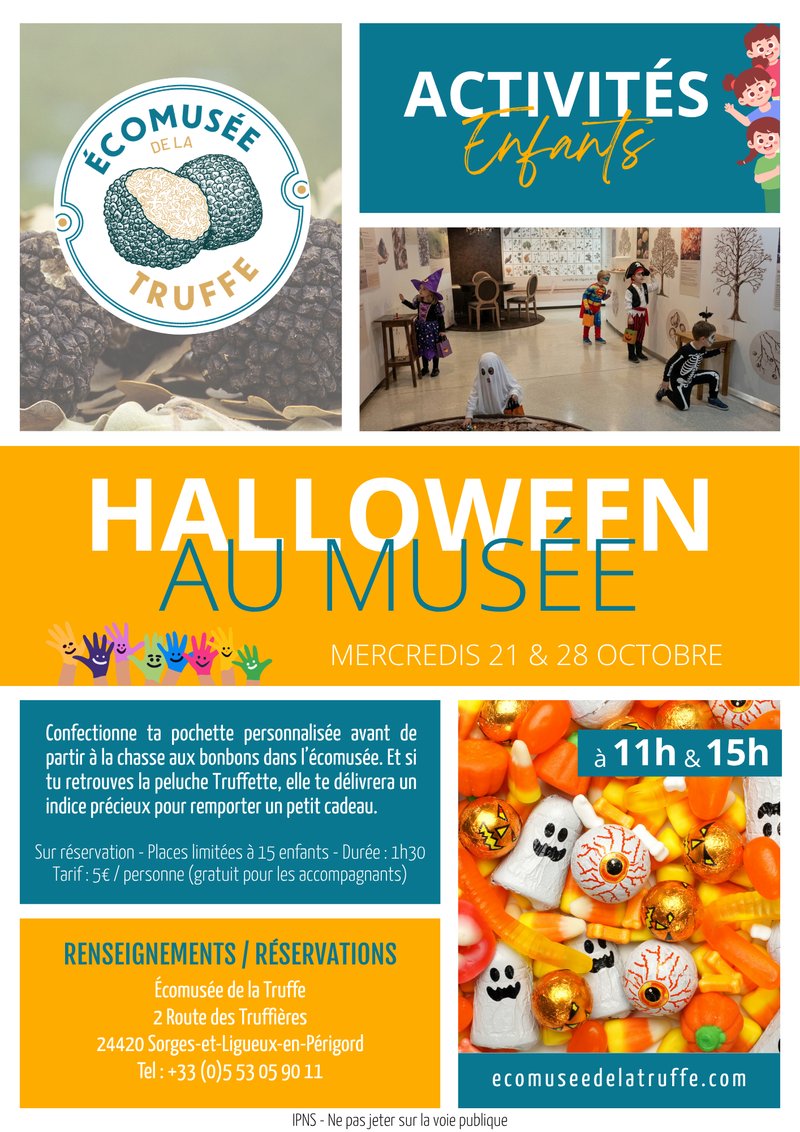 l'Écomusée de la truffe fête Halloween