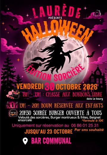 Halloween à Laurède - Édition sorcière