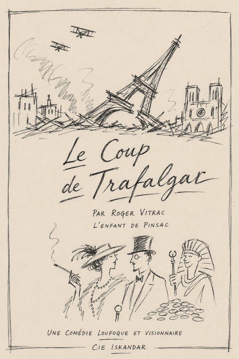Les Rencontres Théâtrales de Martel 2026 - Le coup de Trafalgar par la Cie Iskandar
