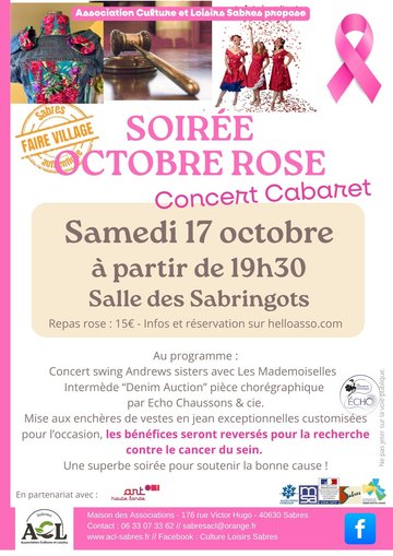 Soirée Octobre rose