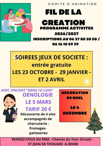 ATELIERS DU FIL DE LA CREATION - Découverte de vins avec Vincent "Dans ta cave"
