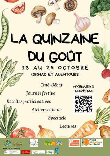 QUINZAINE DU GOÛT : ATELIER CUISINE POUR TOUS AVEC UNE CHEFFE