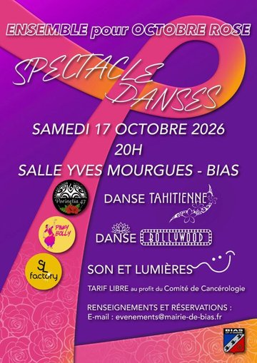 Octobre Rose : Spectacle de danses