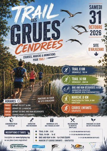 Trail des grues cendrées