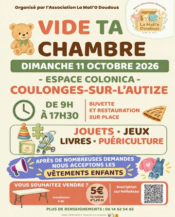 Vide ta chambre