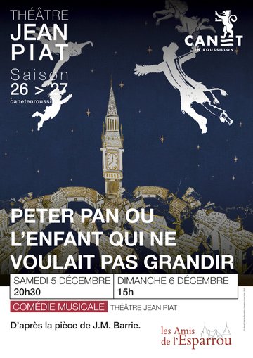 PETER PAN OU L'ENFANT QUI NE VOULAIT PAS GRANDIR