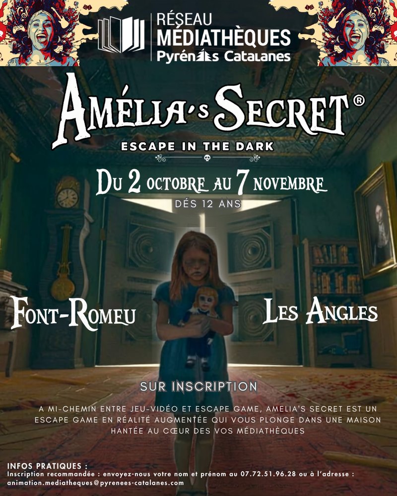 AMÉLIA'S SECRET ESCAPE IN THE DARK