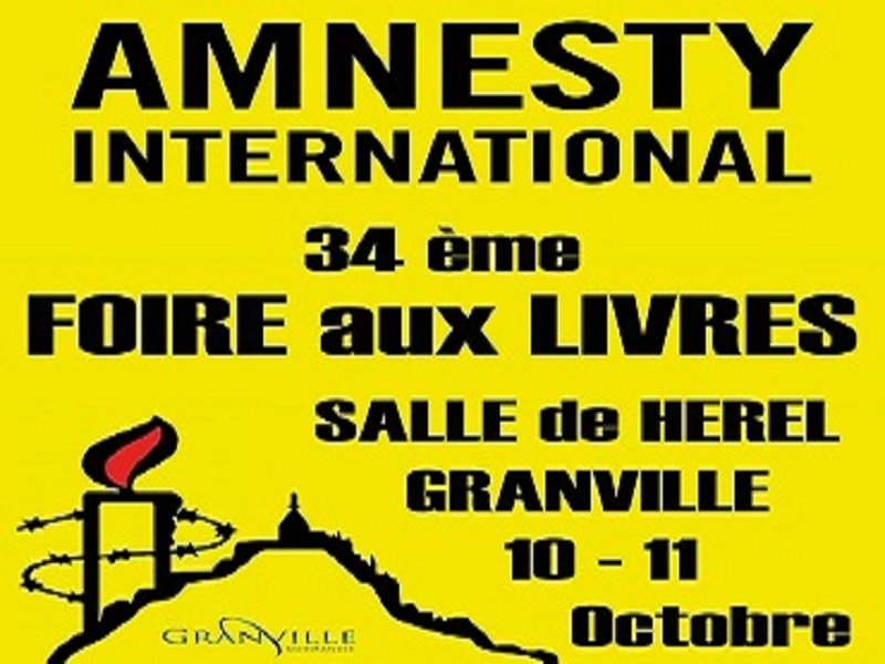 Amnesty international : 34e foire aux livres