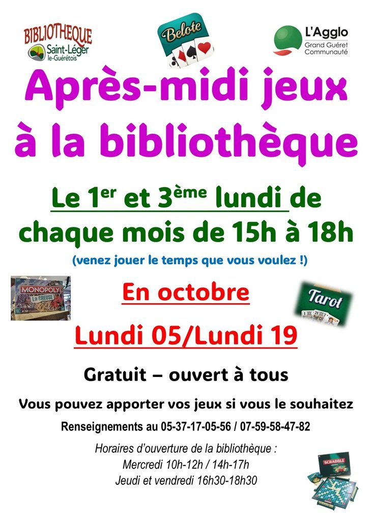 Après-midi jeux