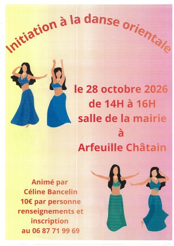 Initiation à la danse orientale