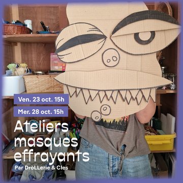 Saison culturelle - Atelier création de masques